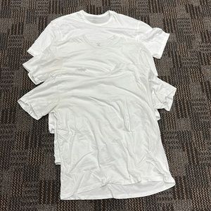 Three Calvin Klein White Tees
